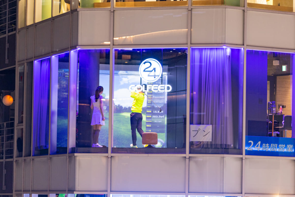 ゴルフィード24 神戸東灘店 シミュレーター